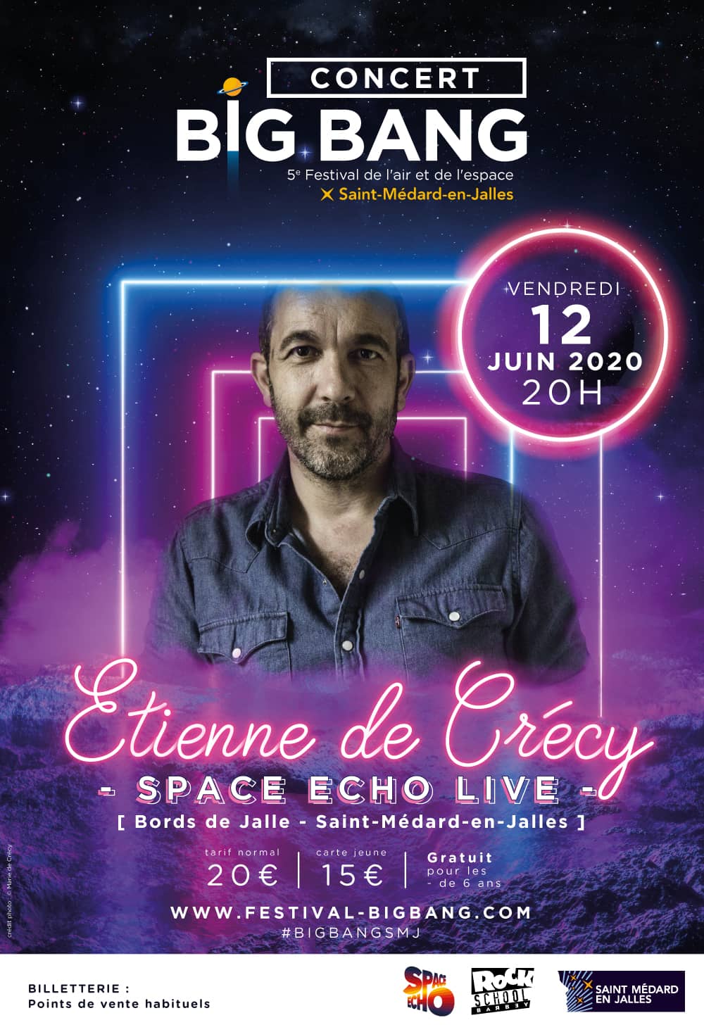 Festival BIG BANG - avec Etienne De Crécy / Space Echo Live