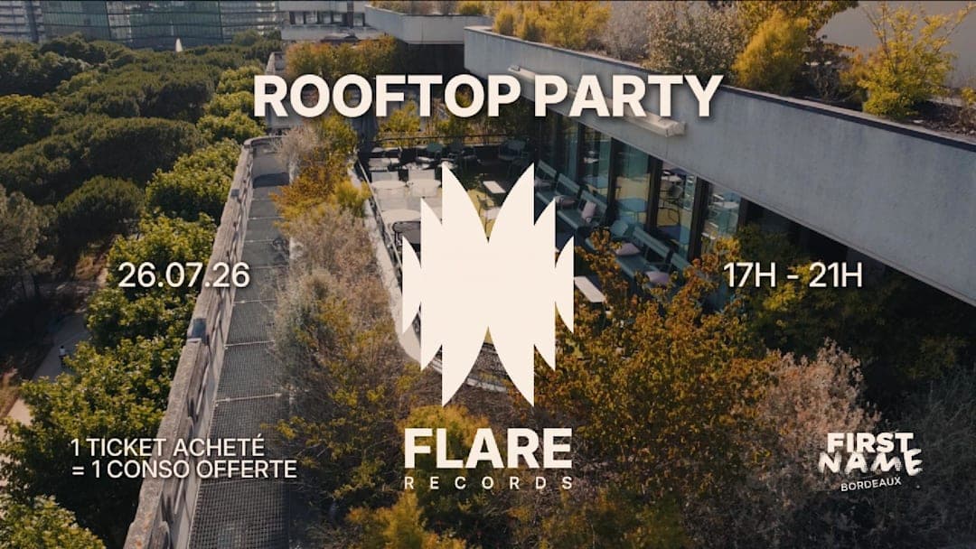 FLARE RECORDS X FIRSTNAME - ROOFTOP PARTY