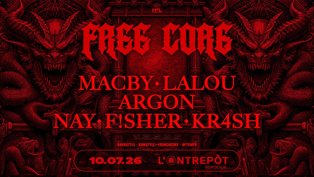 Freecore : Macby, Lalou, Argon, Nay, F!sher, Kr4sh