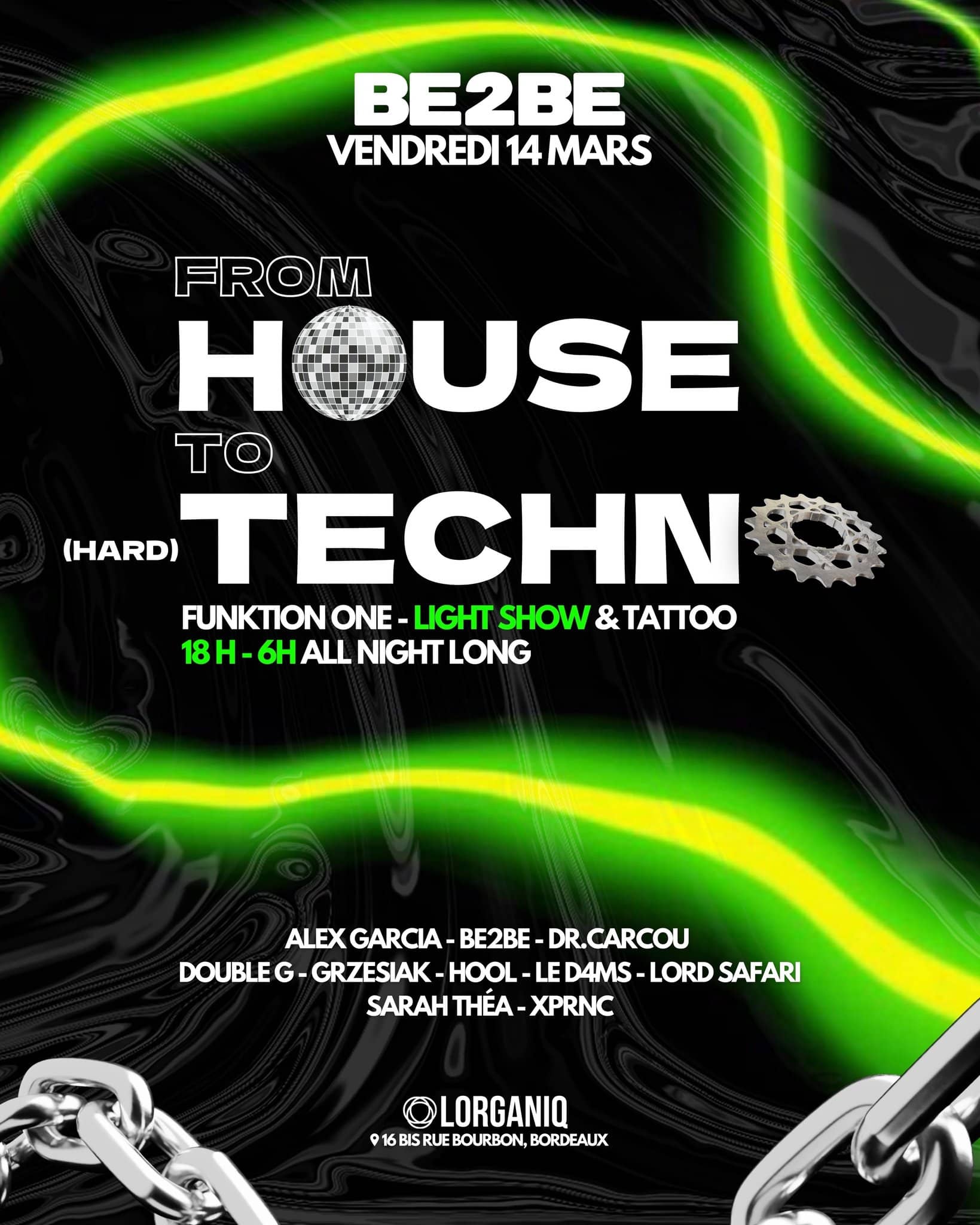 FROM HOUSE TO (HARD) TECHNO