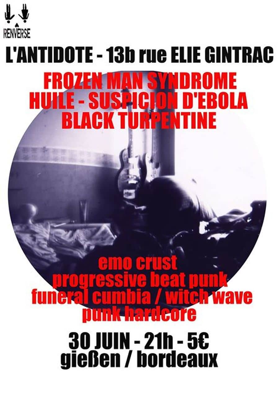 Frozen Man Syndrome + Huile + Suspicion d'Ebola + Black T