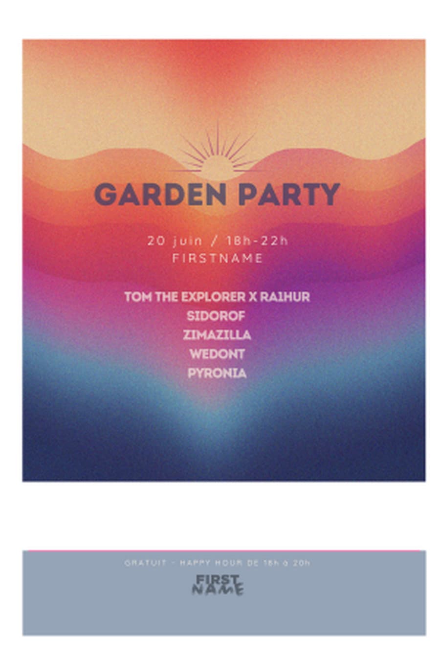 GARDEN PARTY
