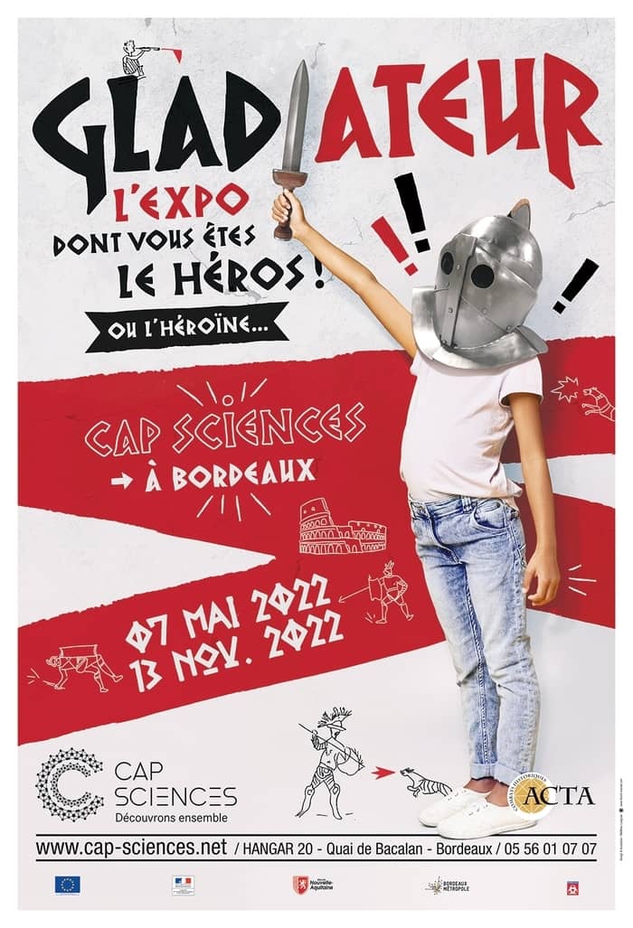 GLADIATEUR, l'expo dont vous êtes le héros ou l'héroïne !
