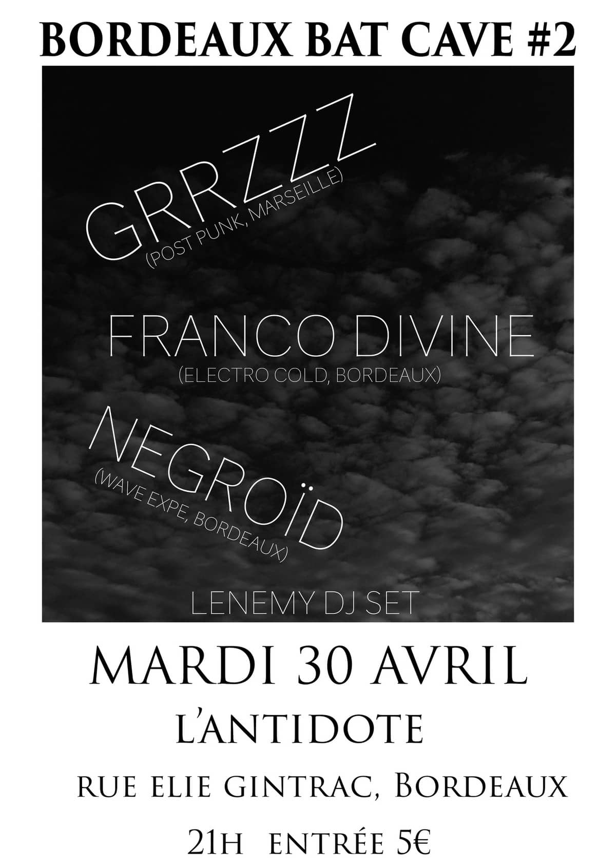GRRZZZ + Franco Divine + Negroid + LENEMY dj set