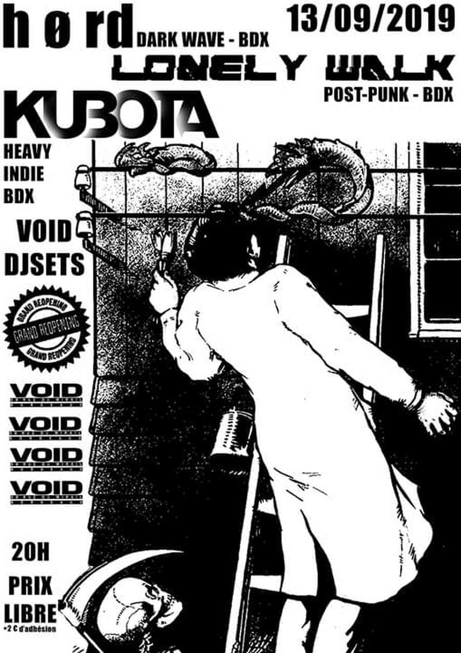 HØRD + LONELY WALK + KUBOTA