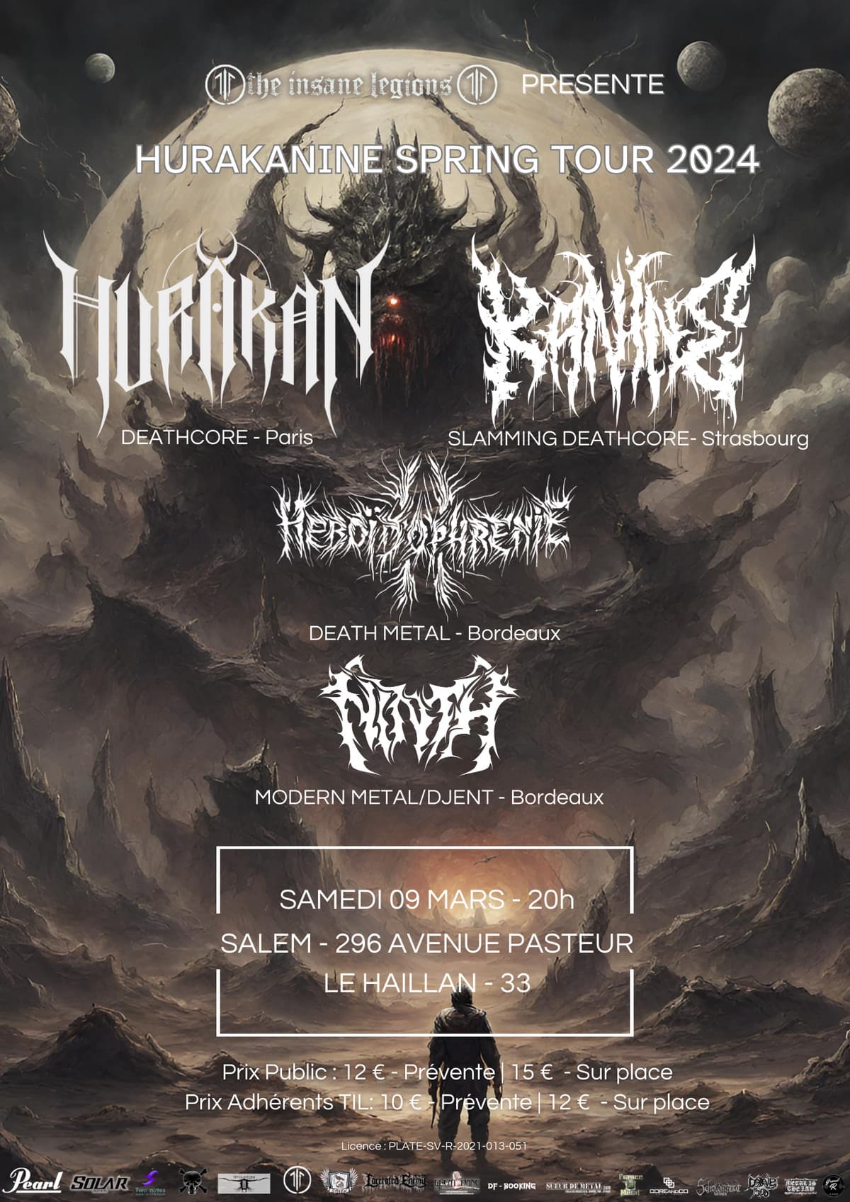 HURAKAN + KANINE + HEBOÏDOPHRENIE + NINTH