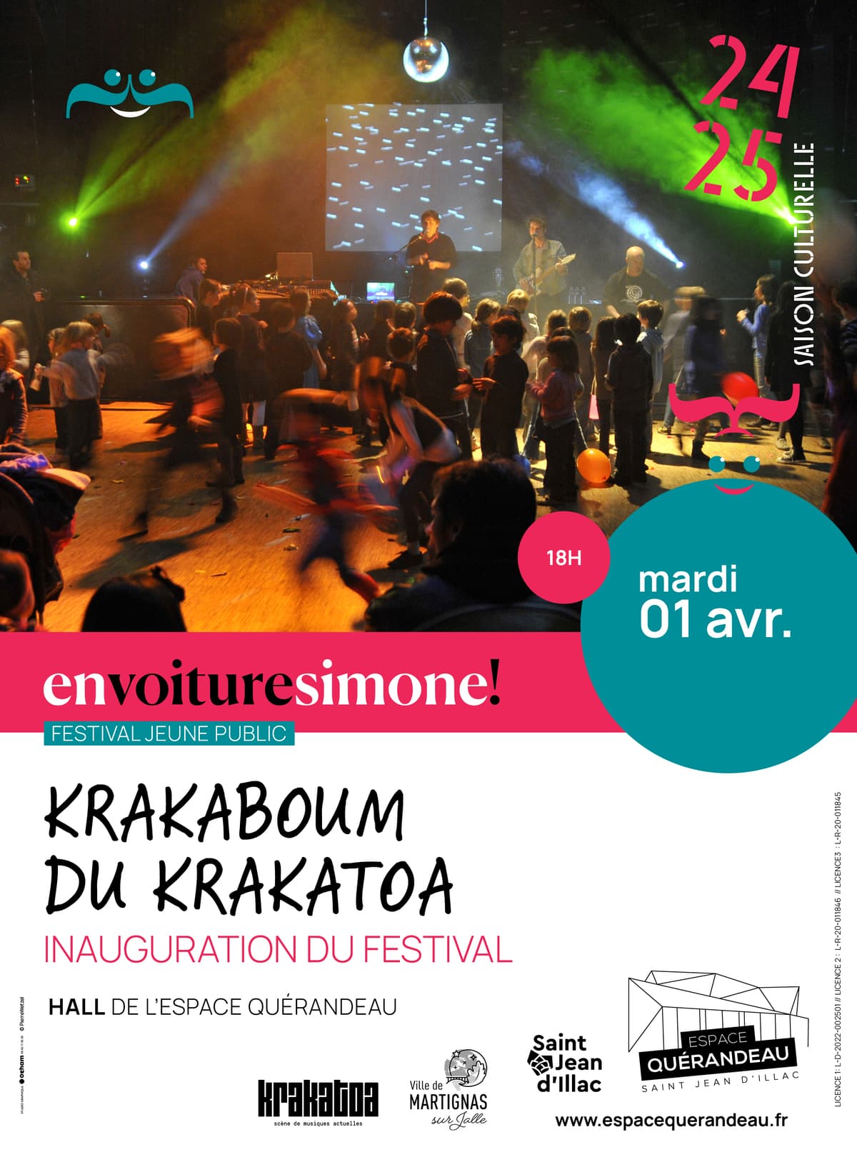 INAUGURATION DU FESTIVAL EN VOITURE SIMONE - La Krakaboum du Krakatoa