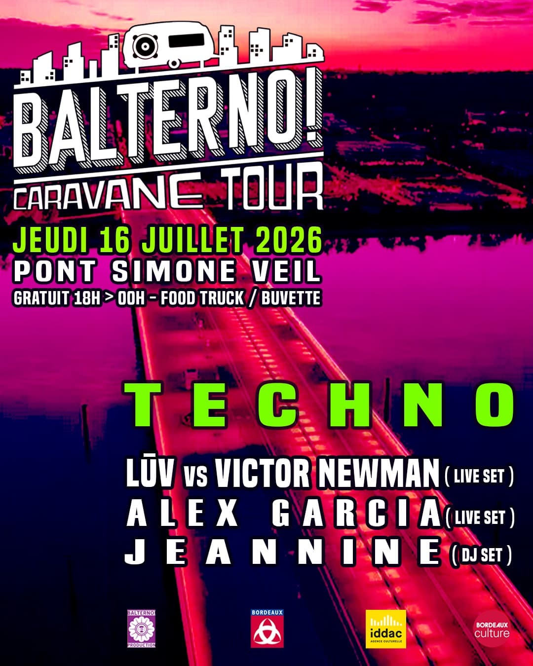 Balterno Caravane Tour Techno