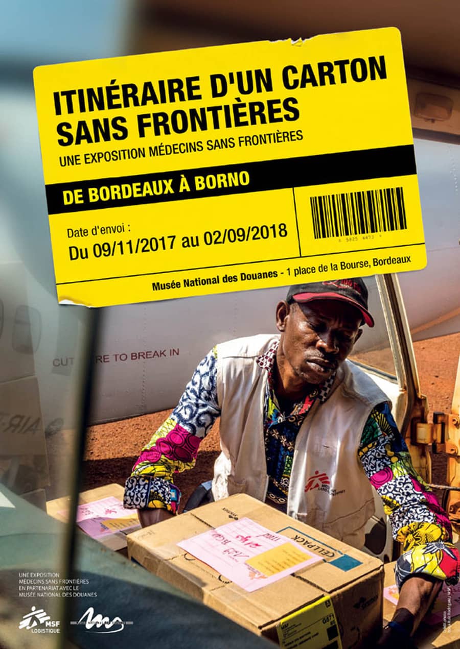 Itinéraire d'un carton sans frontières. De Bordeaux à Borno