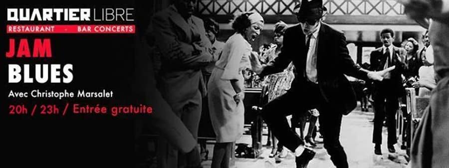 Jam Blues avec Christophe Marsalet