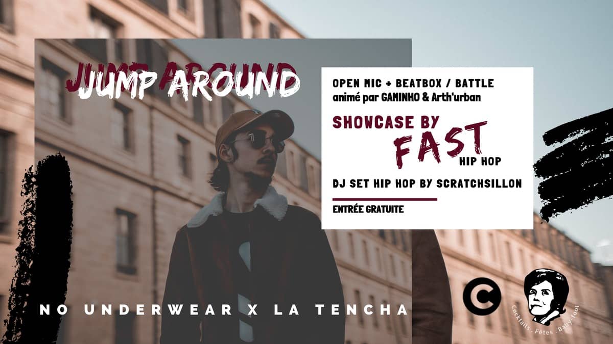 Jump Around #5 : open-mic, showcase & DJ set hip-hop