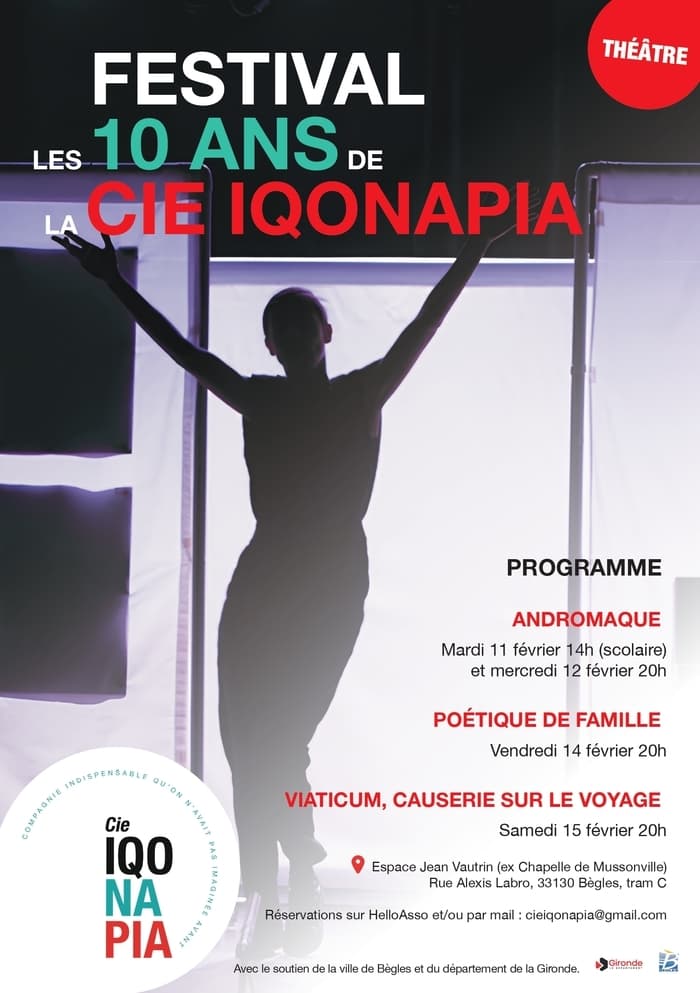 La Cie de théâtre IQONAPIA fête ses 10 ans