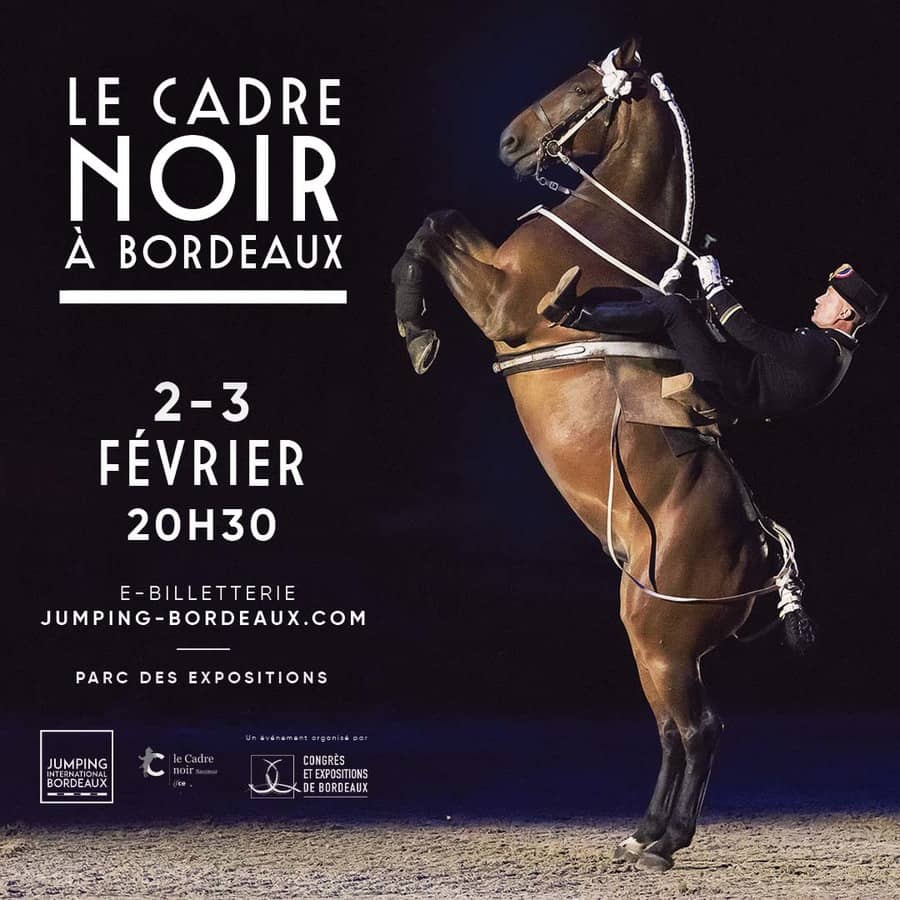 Le Cadre Noir au Jumping International de Bordeaux