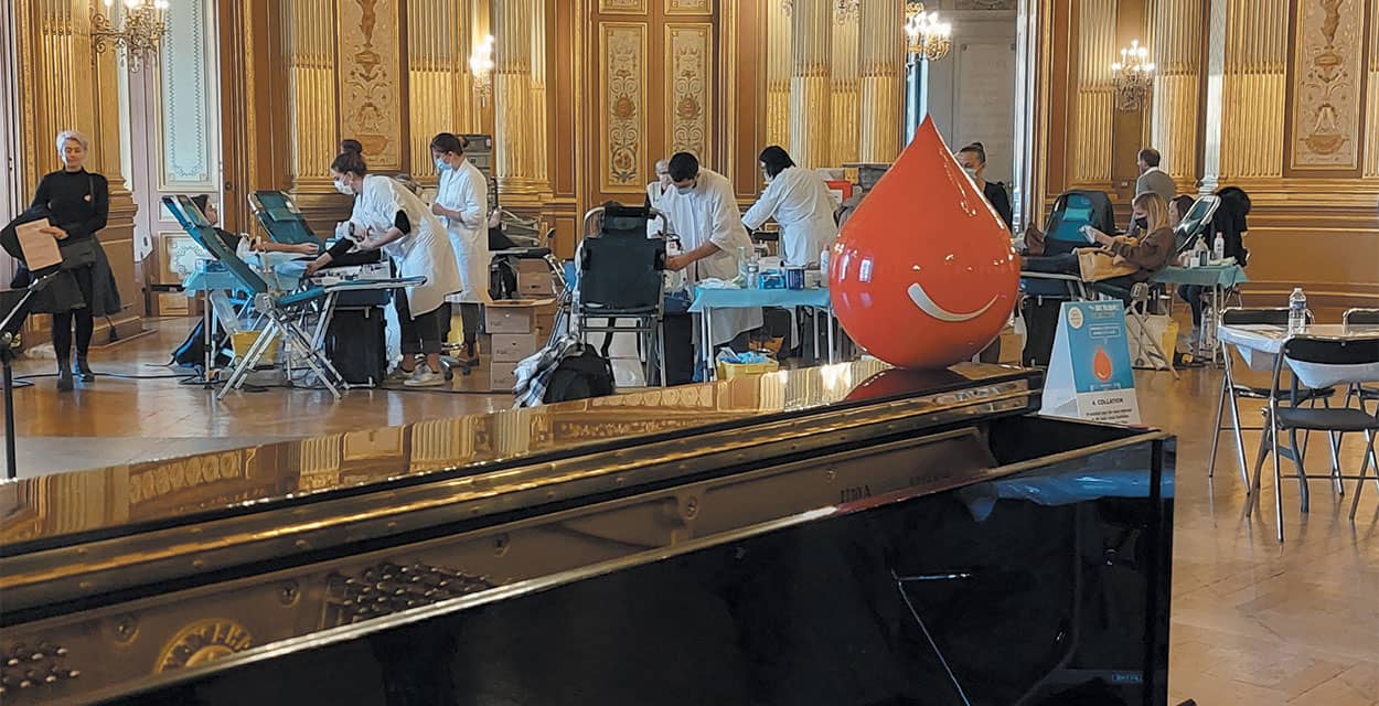 Le don de sang en musique