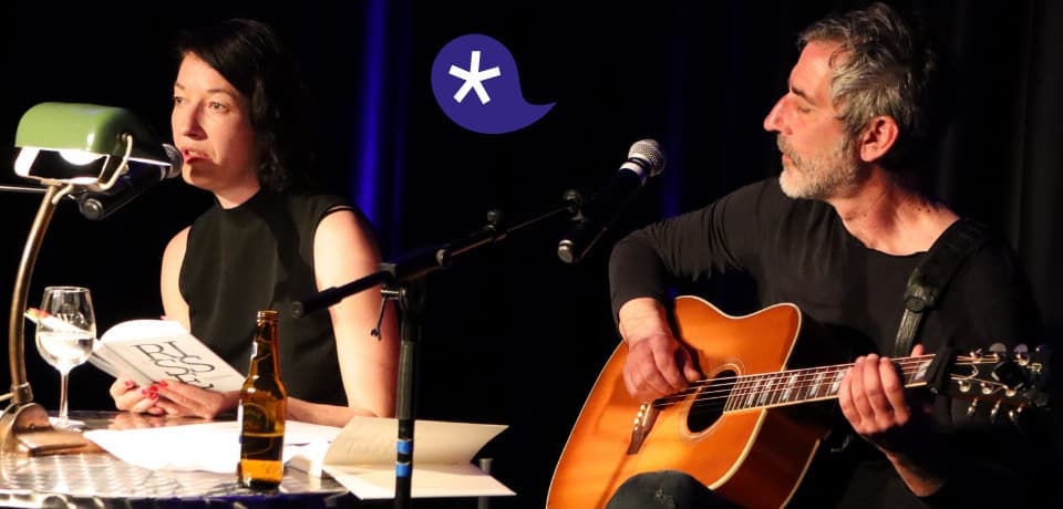 Lecture musicale "Zärtliche Risse" avec l’autrice Astrid Kohlmeier et le musicien Norbert Wally