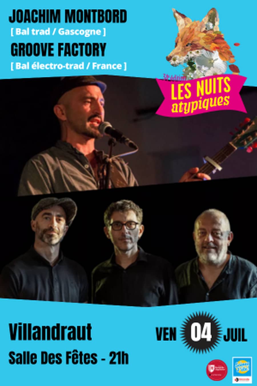 Les Nuits Atypiques : Joachim Montbord // Groove Factory