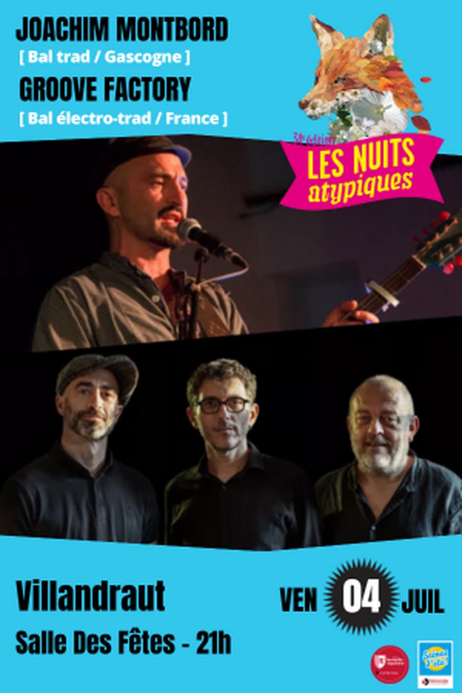 Les Nuits Atypiques : Joachim Montbord // Groove Factory