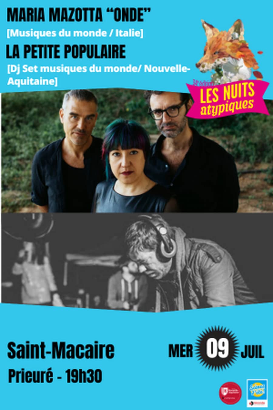 Les Nuits Atypiques : Maria Mazzotta ''Onde'' // La Petite Populaire Dj Set