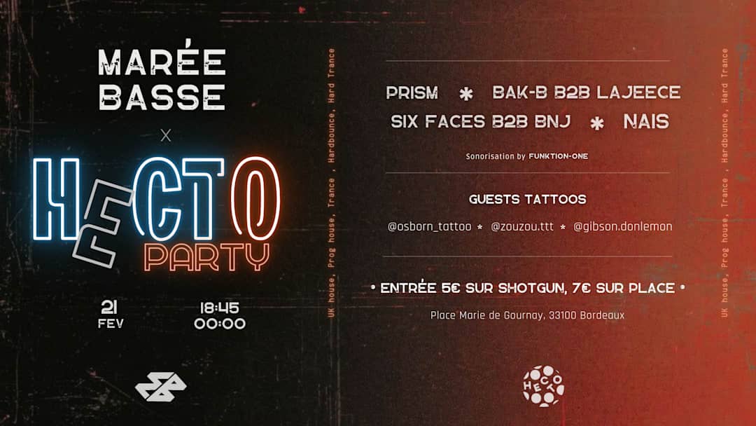 MAREE BASSE x HECTO PARTY