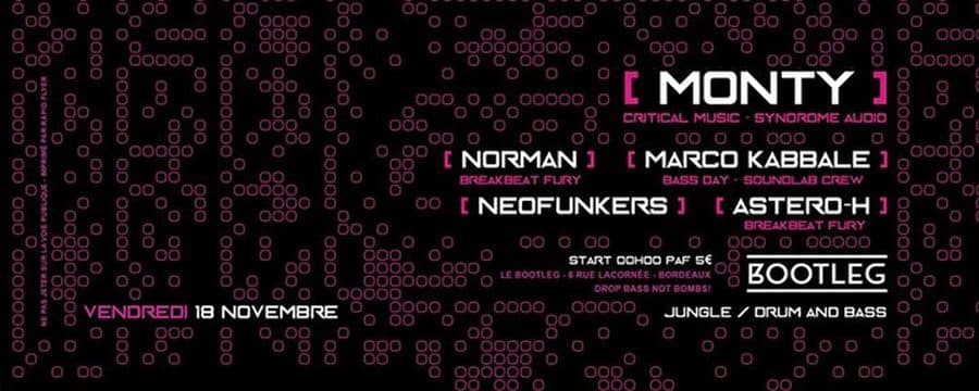 Monty + Norman + Astero-H + Marco Kabbale + Neofunkers