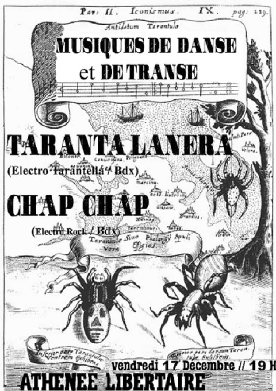 Musiques de Danse et de Transe : TARANTA LANERA + CHAP CHAP