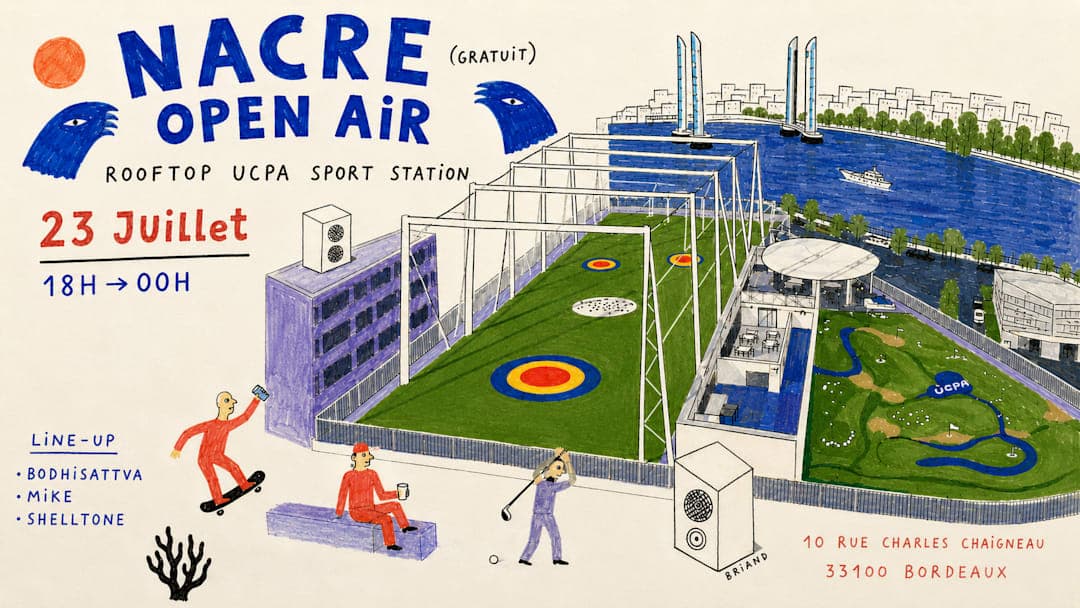 Nacre open air : rooftop party