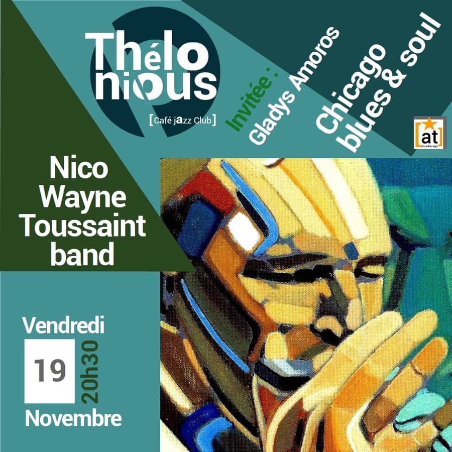 Nico Wayne Toussaint band invite Gladys Amoros