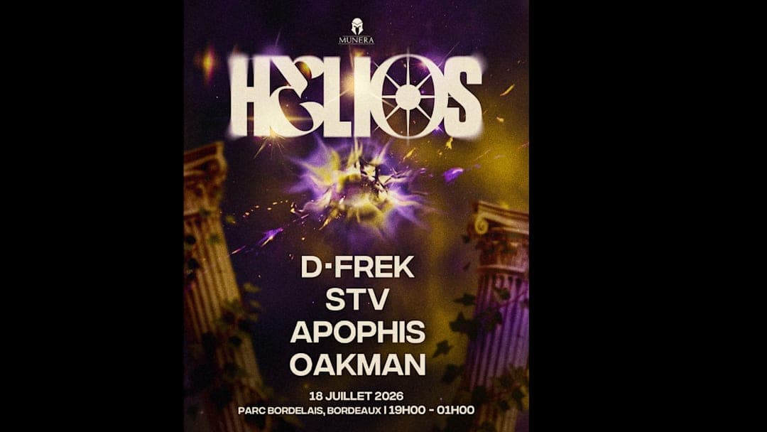 OPEN AIR - HÉLIOS : D-FREK, STV, OAKMAN, APOPHIS