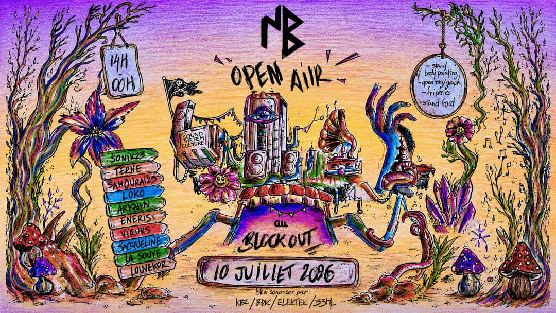 OPEN AIR Noir & Blanc