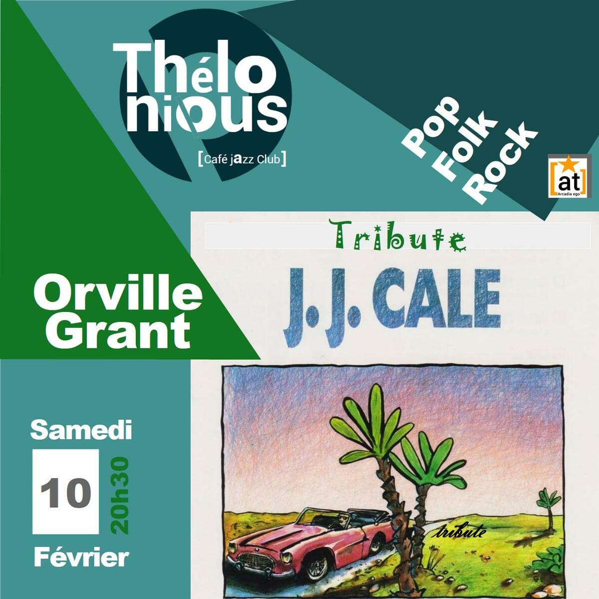 Orville Grant tribute JJ. Cale + After Rétro Club