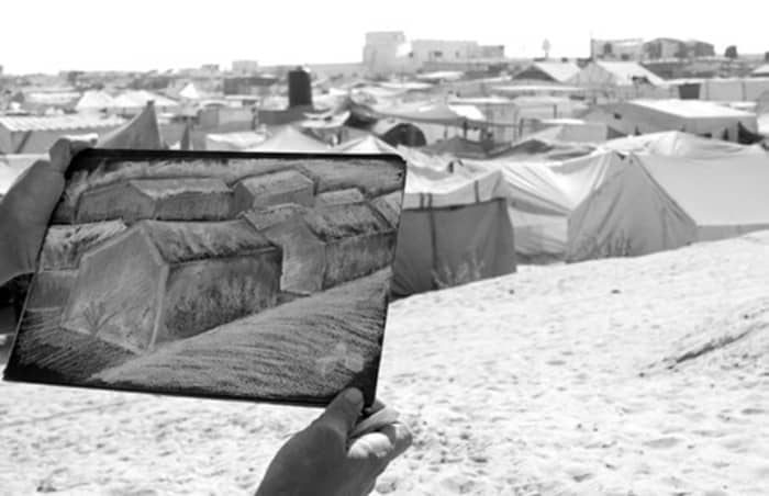 PROJECTION : POUR L'HONNEUR DE GAZA, DES DÉPLACES SOUS LES TENTES