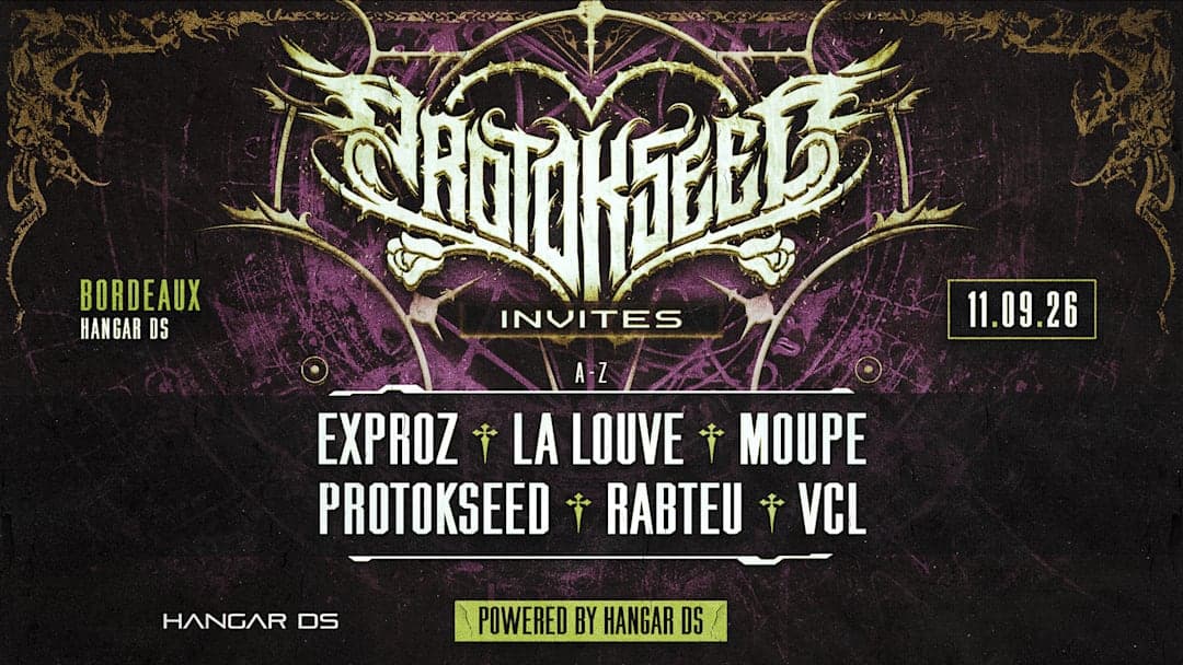 PROTOKSEED INVITES : EXPROZ, LA LOUVE, MOUPE, RABTEU, VCL