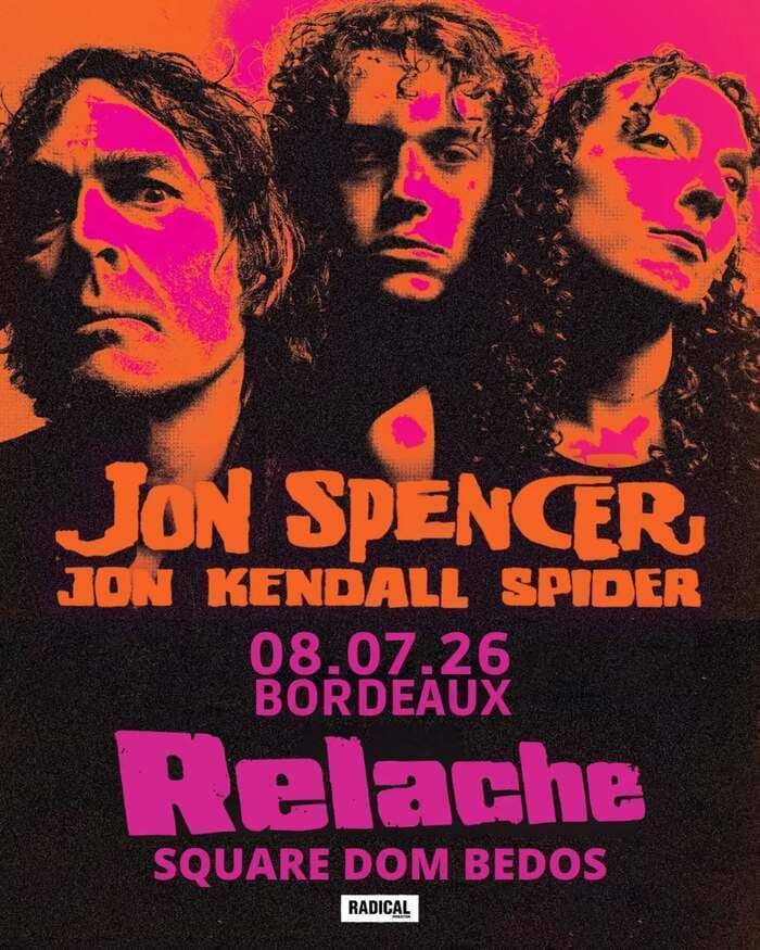 Relâche #17 | JON SPENCER + THE BOOJUMS + QUINTANA DEAD BLUES EXPERIENCE