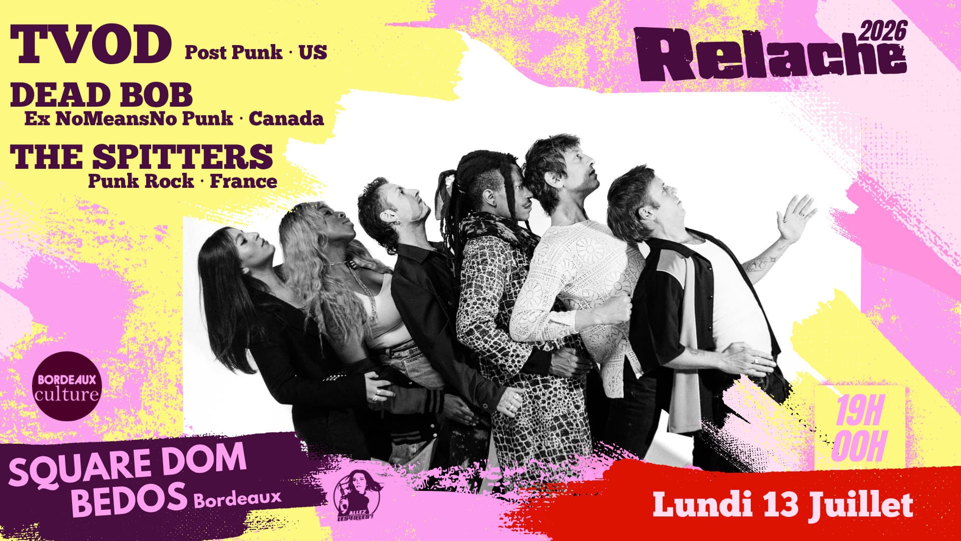 Relâche #17 | TVOD + DEAD BOB + THE SPITTERS