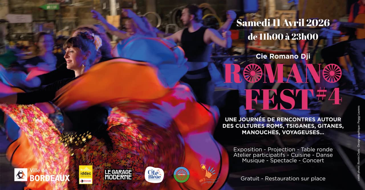 ROMANO FEST #4 - Une journée de rencontres autour des cultures roms, tsiganes, gitanes, manouches, voyageuses...