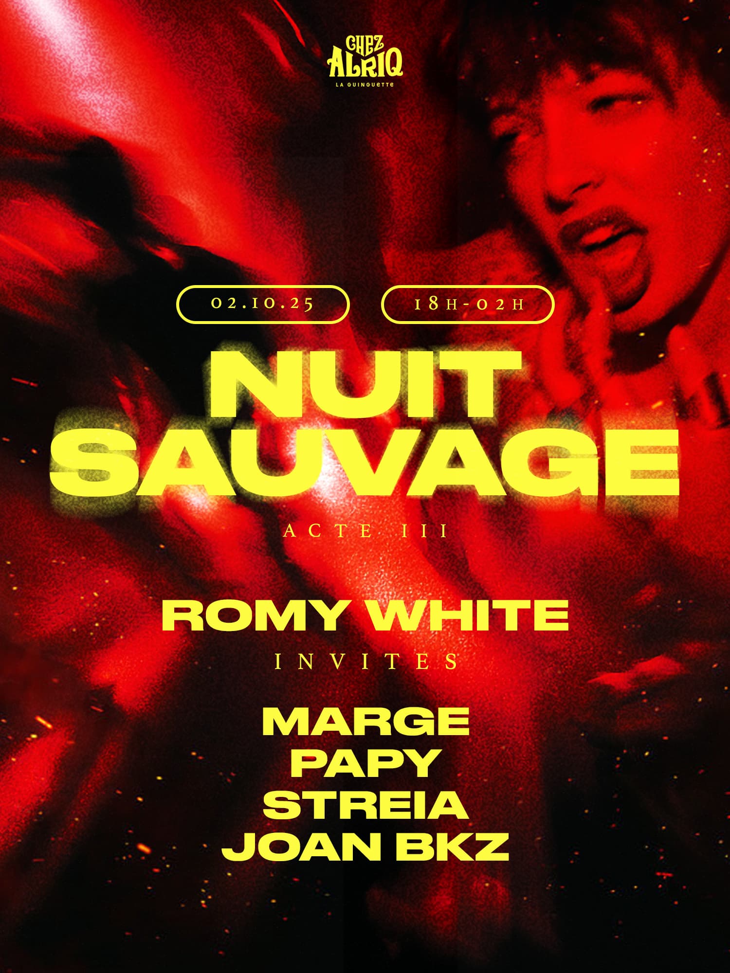 Nuit Sauvage Acte III - Romy White Carte Blanche