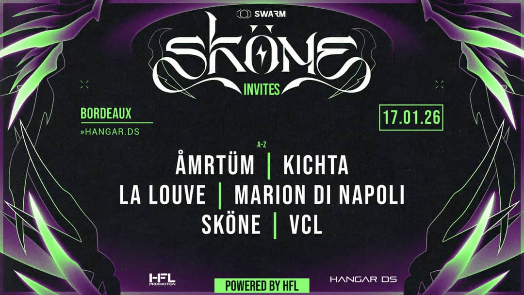 SKÖNE INVITES // ÅMRTÜM - KICHTA - MARION DI NAPOLI - VCL