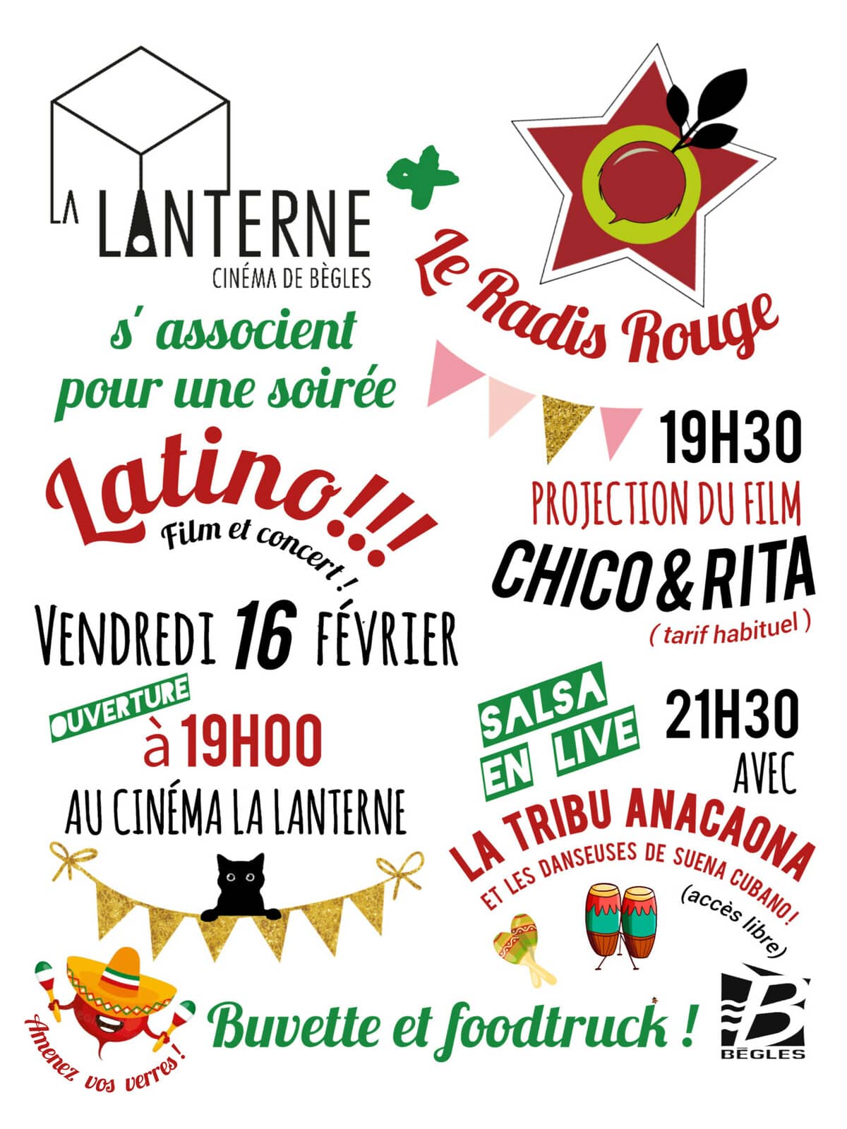 Soirée Latino - Concert de Salsa avec La Tribu Anacaona