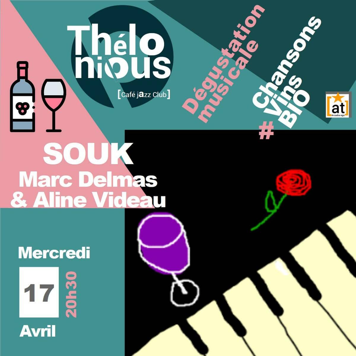 Souk + dégustation musicale ''Vins Bio vins de chansons''