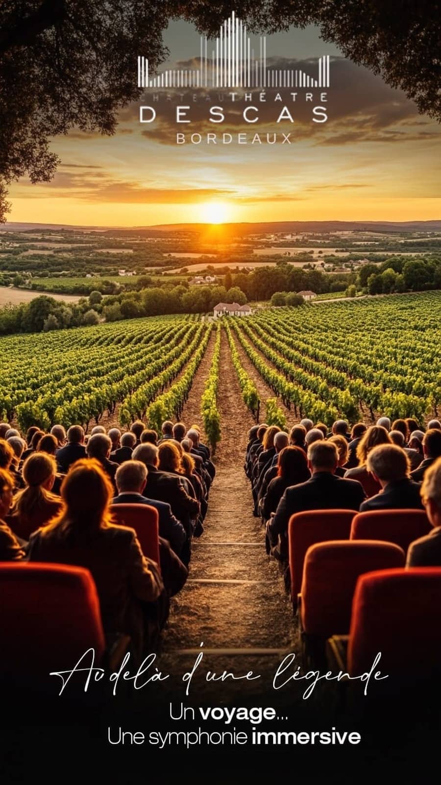 Spectacle sensoriel pour célébrer le vignoble bordelais