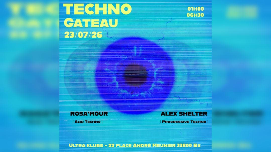 Techno Gâteau - Alex Shelter, Rosa'mour