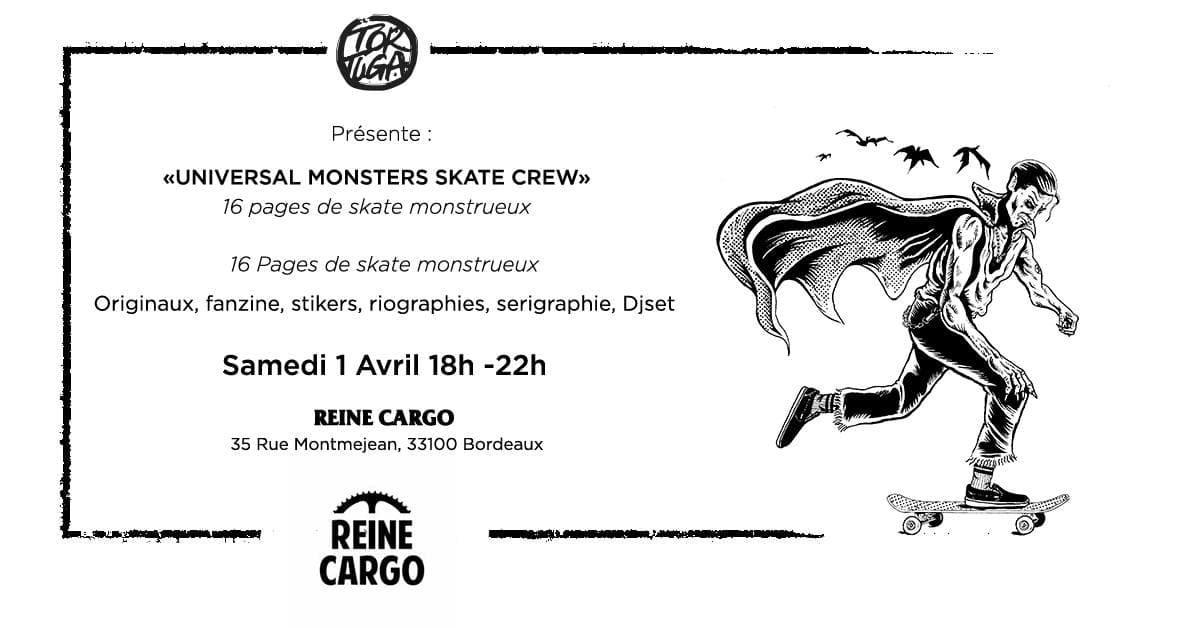 Vernissage Exposition Roch Tortuga + DJ set Guillaume Gwardeath