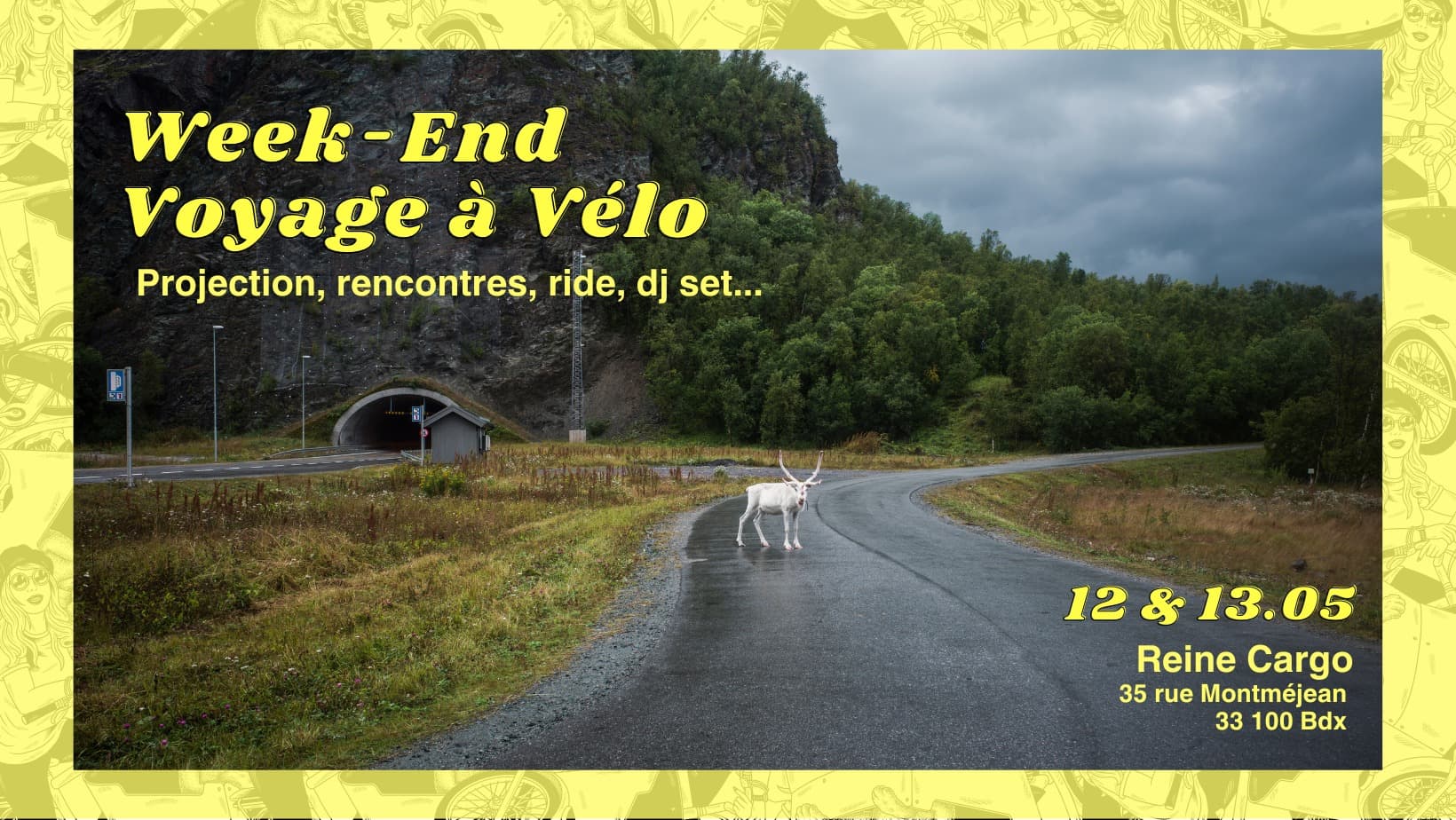 Week-end Voyage à Vélo - Rencontres, projection, Dj set, ride