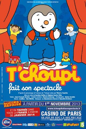 Tchoupi fait son spectacle