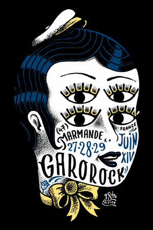 Festival Garorock (Marmande, 47) Avec Shaka Ponk + Skrillex + Gojira + Gramatik + Rodrigo y Gabriela + La Rue Ketanou + Deluxe + Deltron 3030 + Acid Arab + Har Mar Superstar + Parquet Courts + Gramatik + Boris Brejcha + Milu + Funk Effect + Vilify + Dj Skillz + Telegram
