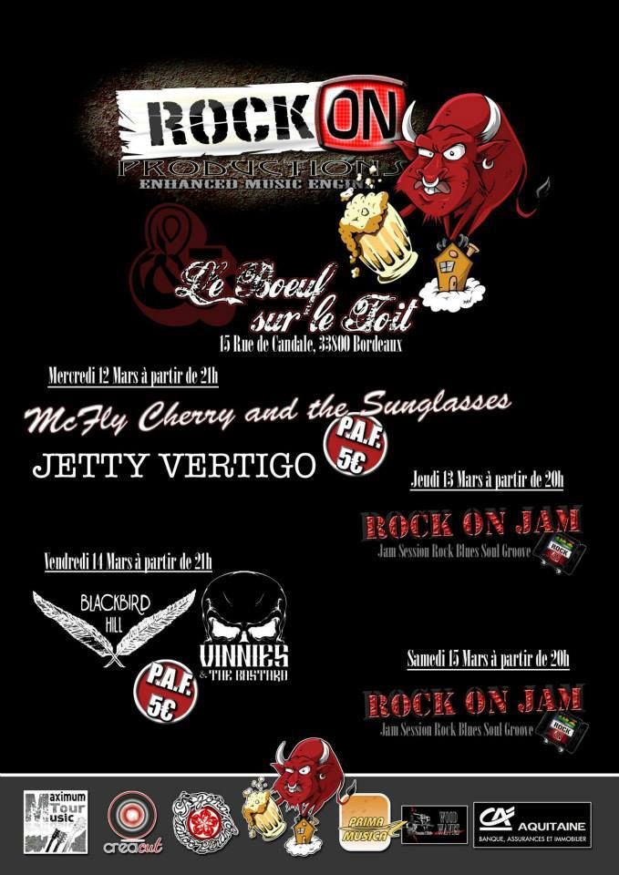 Jetty Vertigo + Mc Fly, Cherry & Sunglasses