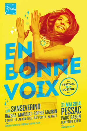 Festival En Bonne Voix Avec Sanseverino + Bazbaz + Maissiat + Sophie Maurin + Bat Point G + Dimoné + Le Larron + Mell