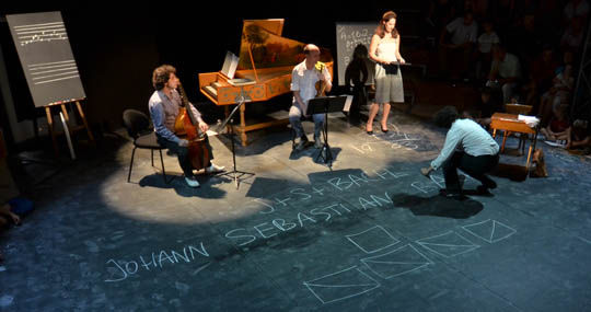 BACH = 14 par l'Ensemble Les Nouveaux Caractères 