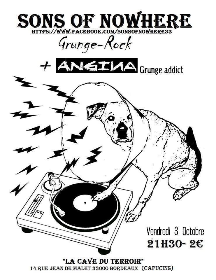 Sons of Nowhere + Angina