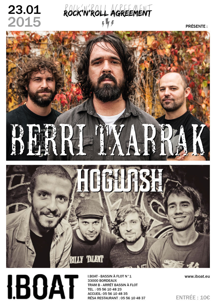BERRI TXARRAK + HOGWASH